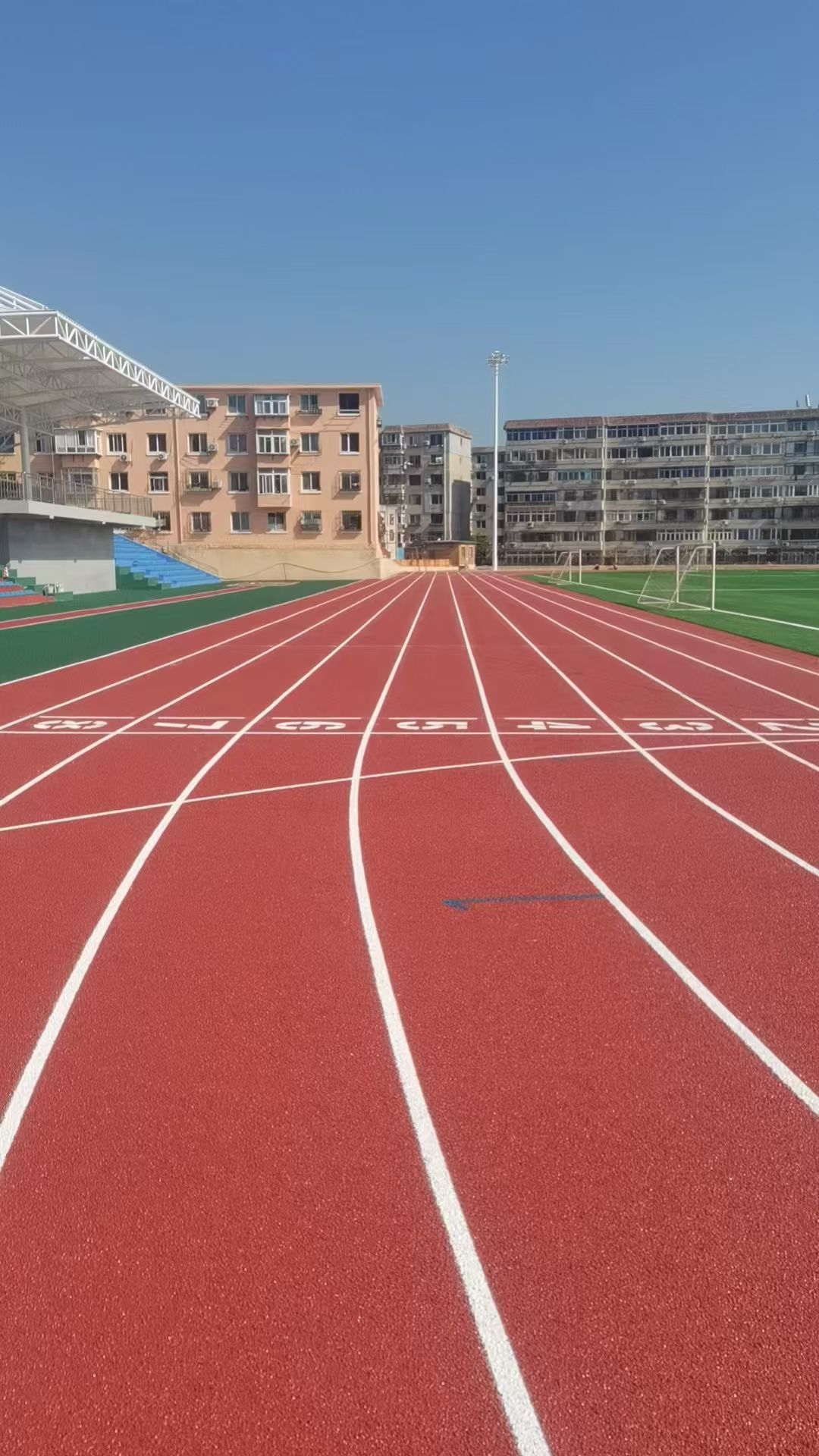 芜湖市学校运动操场渗水跑道 - 价格